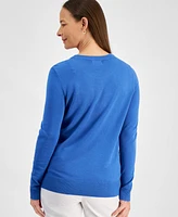 Style & Co Petite Crewneck Sweater, Created for Macy's