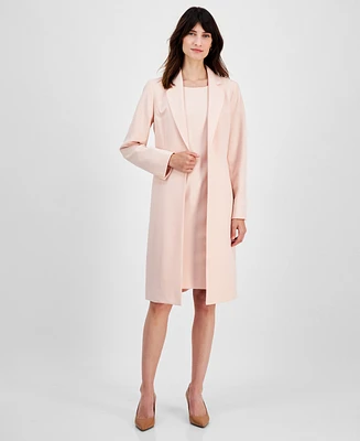 Le Suit Women's Elongated Blazer Dress Suit, Regular & Petite