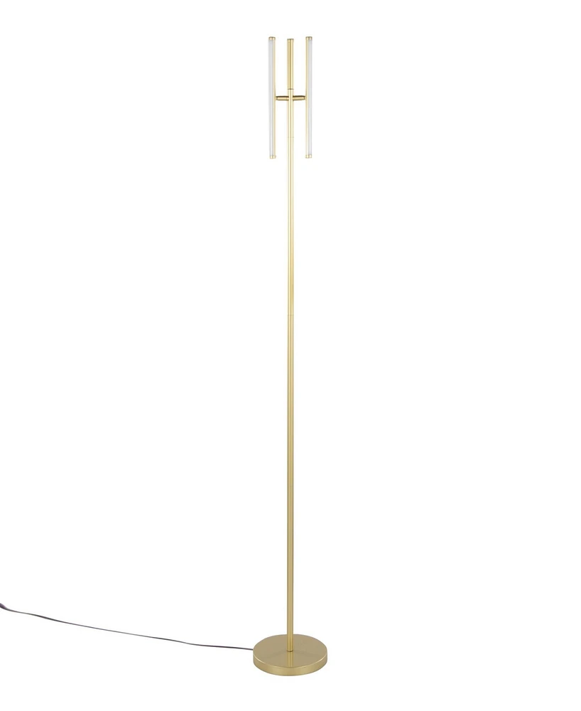 Lumisource 65" Metal Icicle Swivel Floor Lamp