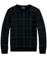 Polo Ralph Lauren Men's Plaid Washable Wool Sweater