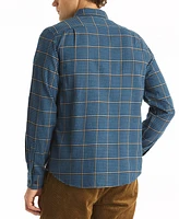 Nautica Men's Classic-Fit Plaid Button-Down Twill Shirt