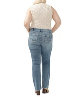 Silver Jeans Co. Plus Elyse Mid-Rise Comfort-Fit Slim Bootcut