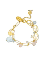 Nectar Nectar New York 18K Gold Plated Loaiza Charm Bracelet