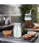 Amici Home Unicorn Mason Jar - Set of 4