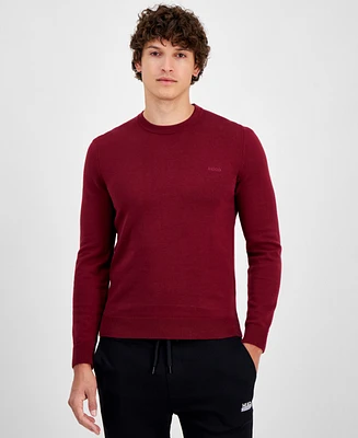 Hugo by Boss Men's San Cassius Logo Sweater, Created for Macy's