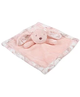 Jessica Simpson Baby Girls Floral Blanket with Bear Lovey, 2-Piece Set