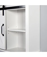 Slickblue Bathroom Wall Cabinet with 2 Adjustable Shelves Space-Saving Storage Solution