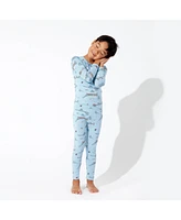 Bellabu Bear Unisex Kids Polar Express Set of 2 Piece Pajamas