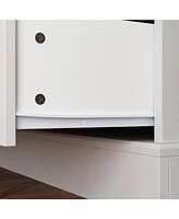 Famapy Storage Cabinet with 2-Drawers and Anti-dumping Device