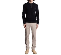 Paisley & Gray Men's Tipped Long-Sleeve Polo Shirt