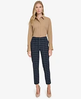 Tommy Hilfiger Women's Sloane Mid-Rise Ankle Pants