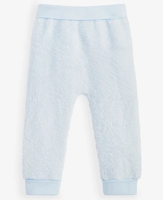 First Impressions Baby Girls Faux-Sherpa Pants, Created for Macy's