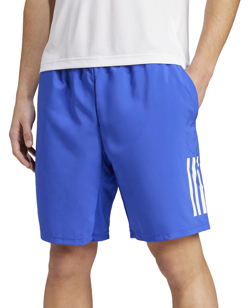 adidas Men's Three-Stripe Tennis Shorts