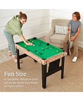 Best Choice Products 13-in-1 Combo Game Table Set w/ Ping Pong, Foosball, Basketball, Air Hockey, Archery