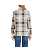 Lands' End Women's Tall Anyweather Fleece Shirt Jacket