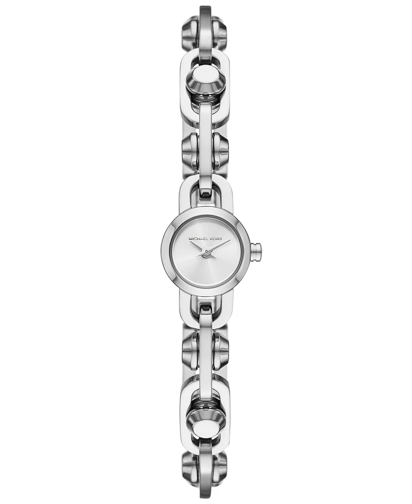 Michael Kors Women's Mk Astor Link Two-Hand Stainless Steel Watch 14mm