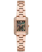 Michael Kors Women's Emery Three-Hand Rose Gold-Tone Stainless Steel Watch 22mm