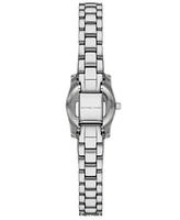 Michael Kors Women's Lexington Three-Hand Silver-Tone Stainless Steel Watch 19mm