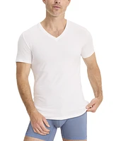 Jockey Men's Smooth Fit Stretch V-Neck T-Shirts, Pack of 3