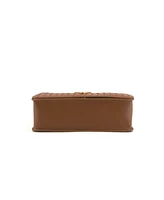 Like Dreams Haven Flap Woven Crossbody Bag