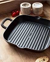 GreenPan X Bobby Flay Cast Iron 11" Square Grill Pan