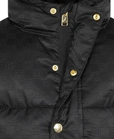 Jordan Big Kids Neutral 23 Jacquard Faux Down Fill Jacket