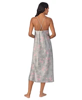 Lauren Ralph Women's Floral Satin Nightgown