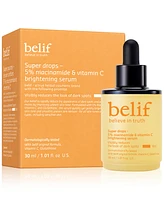 Belif Super Drops 5% Niacinamide & Vitamin C Brightening Serum, 1.01 oz.