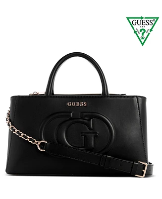 Guess Eco Mietta Small Society Satchel