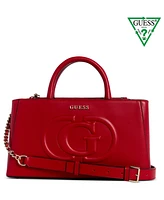 Guess Eco Mietta Small Society Satchel