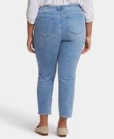 Nydj Plus Stella Tapered Ankle Jeans