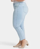 Nydj Plus Stella Tapered Ankle Jeans