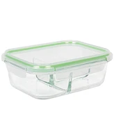 Sedona 2 Pack 3-Compartment Glass Storage Set