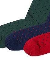 Polo Ralph Lauren Men's 3-Pk. Classic Dot Dress Socks