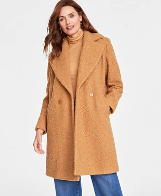 I.n.c. International Concepts Women's Oversized Peacoat, Created for Macy's