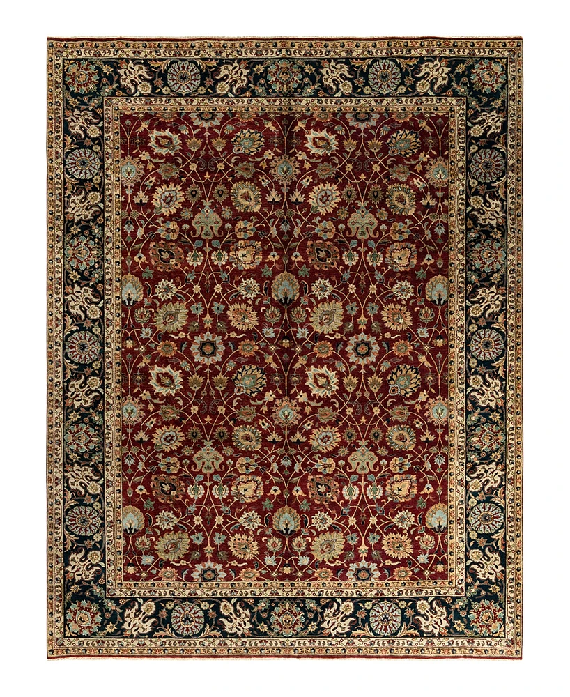 Adorn Hand Woven Rugs Indian Ooak M8017 9'1''x11'9'' Area Rug