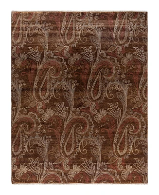 Adorn Hand Woven Rugs Indian Ooak M6191 8'2''x10'3'' Area Rug