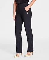 I.n.c. International Concepts Women's High-Rise Ponte Pants, Exclusively at Macy's