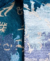 Adorn Hand Woven Rugs Indian Ooak M7151 9'1''x12'2'' Area Rug