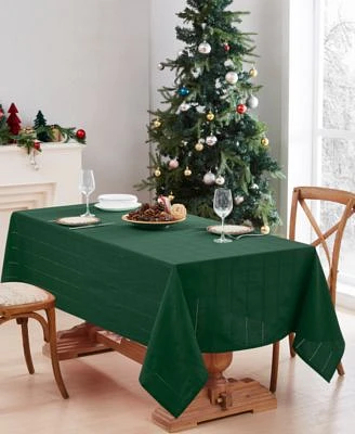 Izod Chadwick Red Green Table Linen Christmas Collection