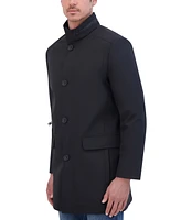 Kenneth Cole Men's Soft-Shell Stand-Collar Rain Jacket