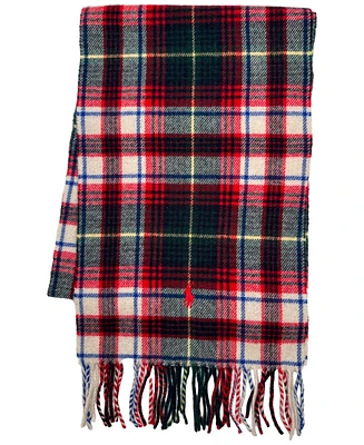 Polo Ralph Lauren Men's Woolen Plaid Scarf