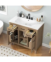 Slickblue Bathroom Vanity with Undermount Sink for a Sleek and Modern Look