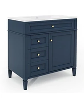 Slickblue 36'' Bathroom Vanity for Spacious Storage and Elegant Design