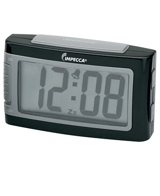 Impecca Battery Alarm Clock with Snooze