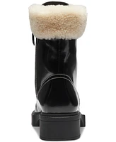 Coach Women's Leighton Signature Shearling Booties