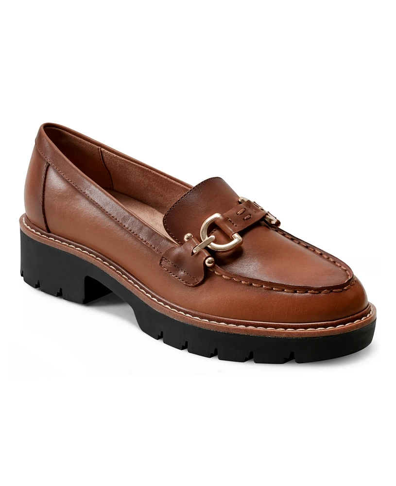 Easy Spirit Women's eFlex Kinndle Lug Sole Slip-On Loafers