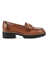 Easy Spirit Women's eFlex Kinndle Lug Sole Slip-On Loafers