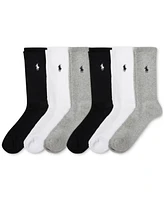 Polo Ralph Lauren Women's 6-Pk. Cushion Crew Socks