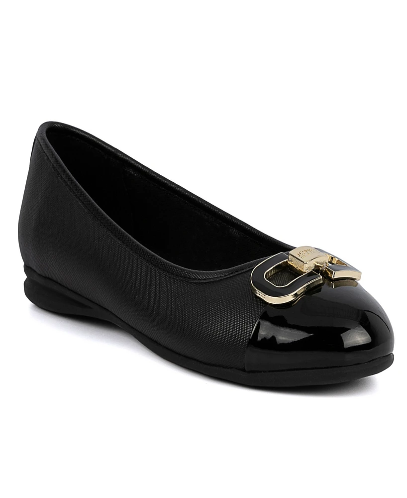 Jones New York Women's Ambalee Ornamented Ballet Flats